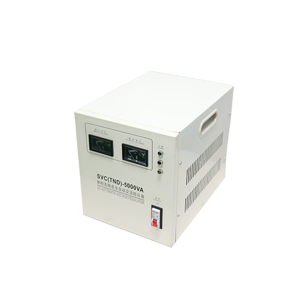 Estabilizador de tensão automático de 5KVA 220V Estabilizador de potência AC de fase única TND ((SVC) - 5000VA