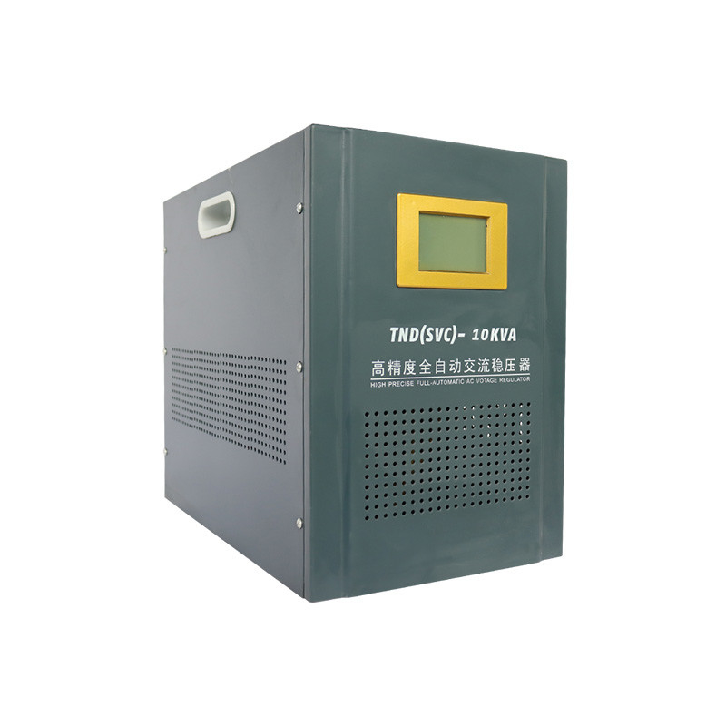 Estabilizador de tensão automático de fase única de alta qualidade 10KVA estabilizador de potência AC com bom preço