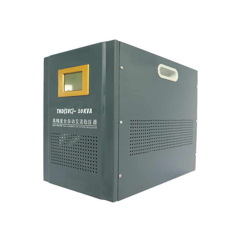 Estabilizador de tensão automático de fase única de alta qualidade 10KVA estabilizador de potência AC com bom preço
