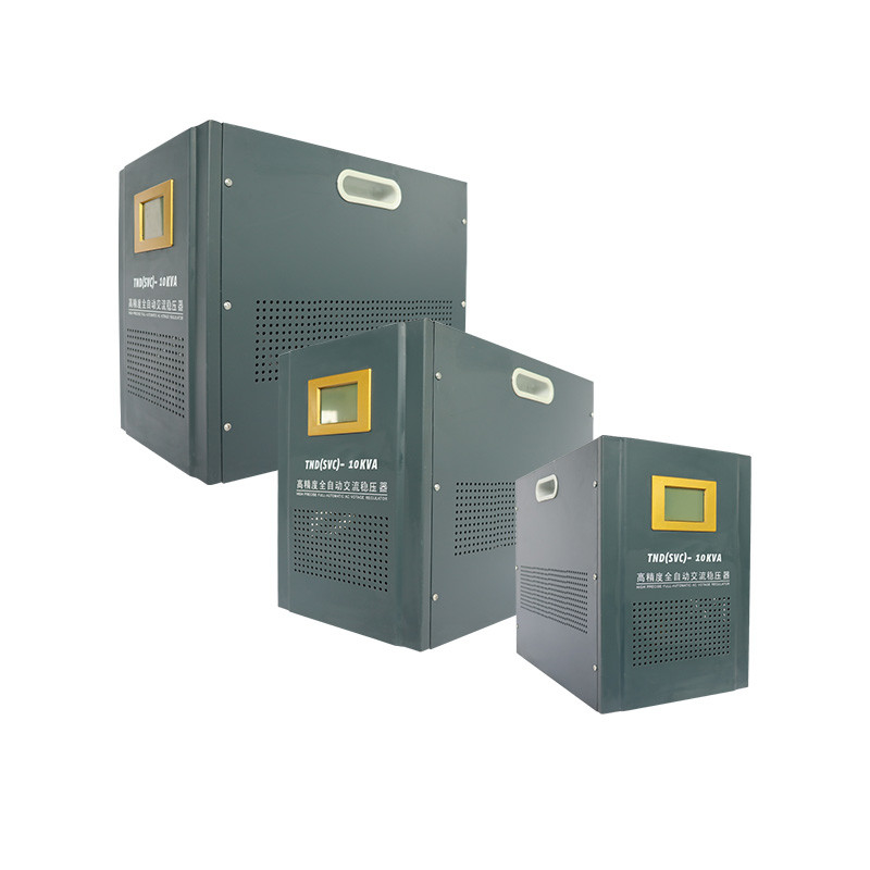 Estabilizador de tensão automático de fase única de 220 V de alta qualidade de 10 KVA com alta precisão