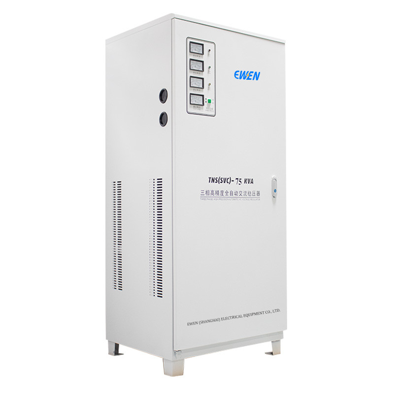 TNS ((SVC) -75KVA Estabilizador de potência AC Regulador de tensão automático de três fases Estabilizadores AVR 380V 230V 220V 400V 415V 440V 480V