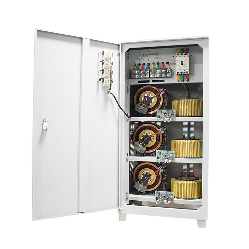 TNS ((SVC) -75KVA Estabilizador de potência AC Regulador de tensão automático de três fases Estabilizadores AVR 380V 230V 220V 400V 415V 440V 480V