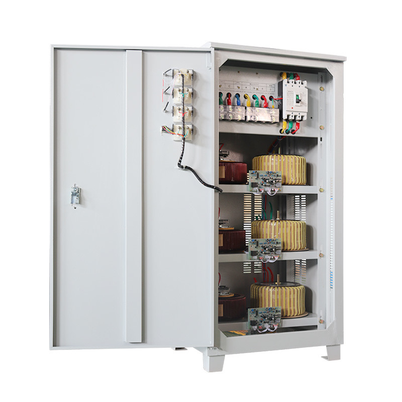 40KVA Estabilizador de tensão industrial de três fases AC Power Servo Regulador automático de tensão 380V 400V 415V 480V
