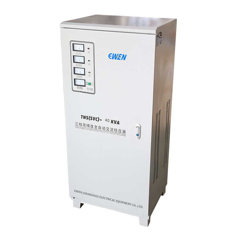 Venda de fábrica Estabilizador de tensão de três fases 40KVA Servo AVR de três fases Regulador automático de tensão 380V 415V 400V