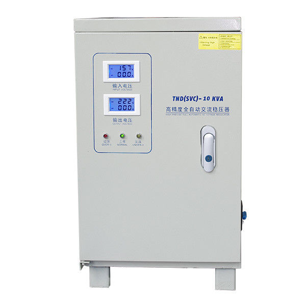 Estabilizador 10000VA 220V 50Hz 60Hz do controle da tensão da indicação digital para as bombas