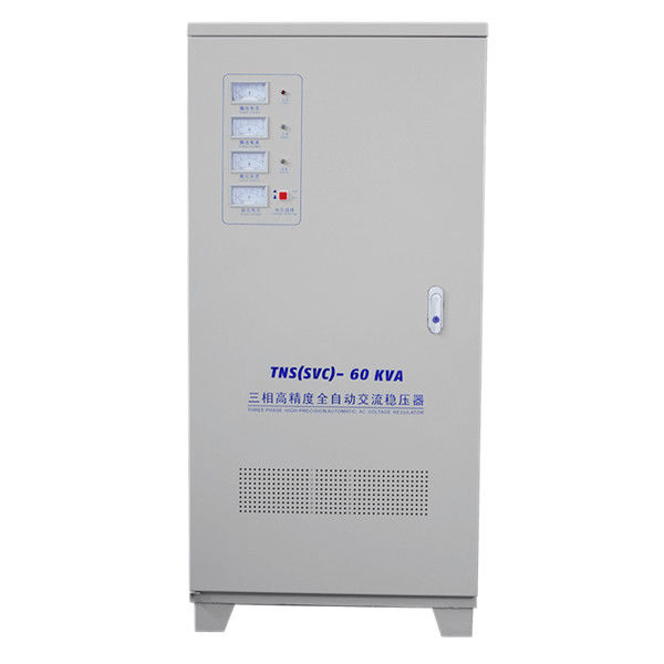 estabilizador 50Hz 380V trifásico 400V 440V da alimentação CA 60KVA para o uso industrial