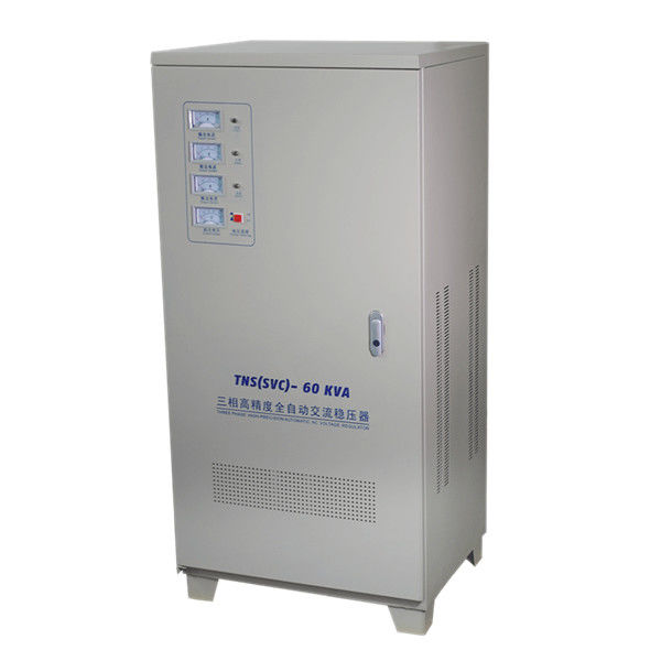 estabilizador 50Hz 380V trifásico 400V 440V da alimentação CA 60KVA para o uso industrial