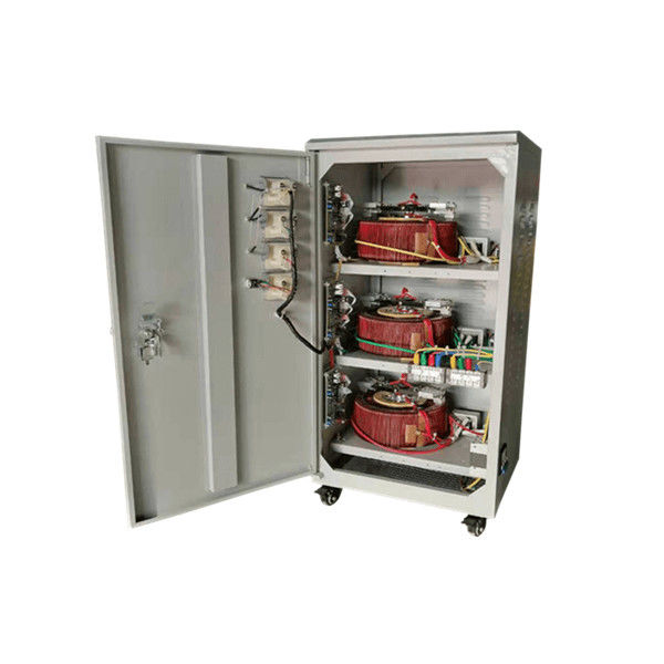 O estabilizador 20KVA 380V da alimentação CA de 3 fases Output a taxa de reação rápida da tensão