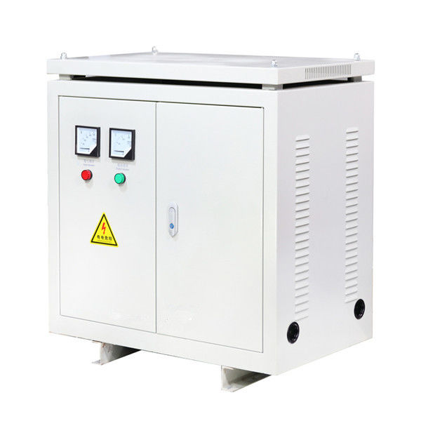 Transformador seco 150KVA do isolamento da fase do tipo três com medidores do analógico do cerco 380V