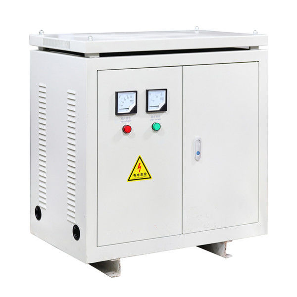 Transformador seco 150KVA do isolamento da fase do tipo três com medidores do analógico do cerco 380V