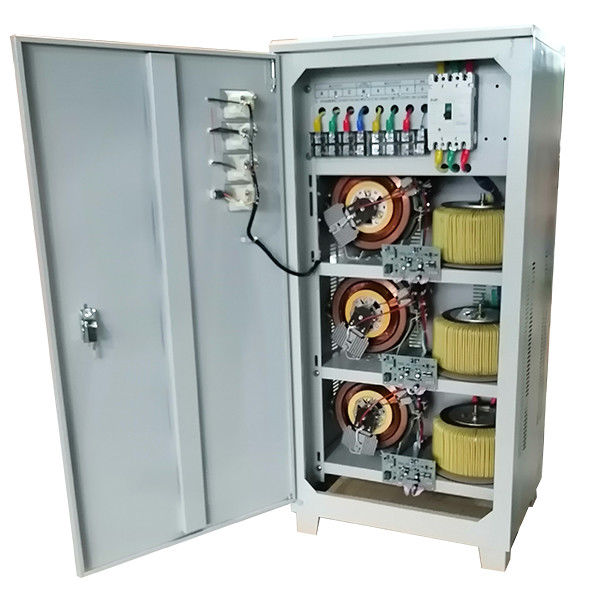 Estabilizador elétrico automático completo trifásico da tensão da C.A. de TNS-60KVA