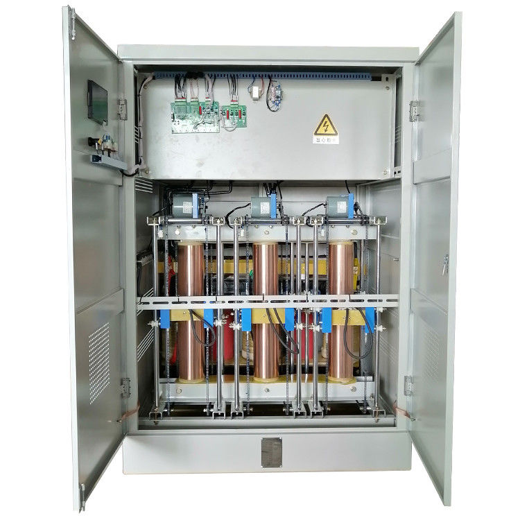 Estabilizador compensado automático trifásico da tensão da venda da fábrica da C.A. de SBW-F-250KVA 43-67 hertz